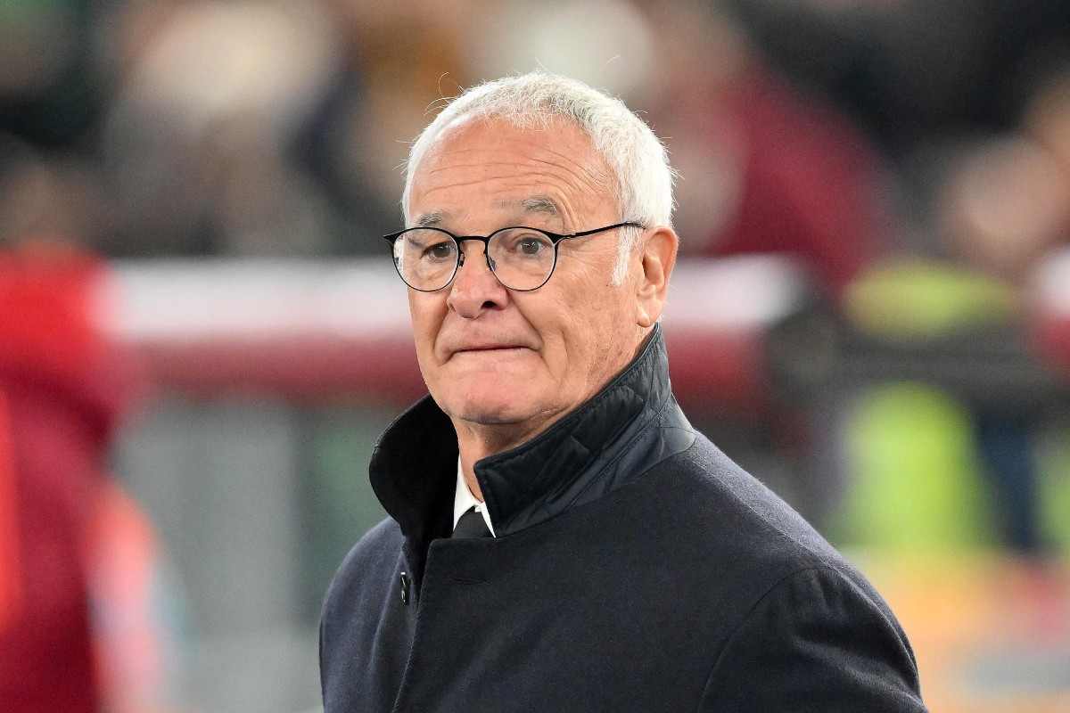 Claudio Ranieri in Roma-Atalanta