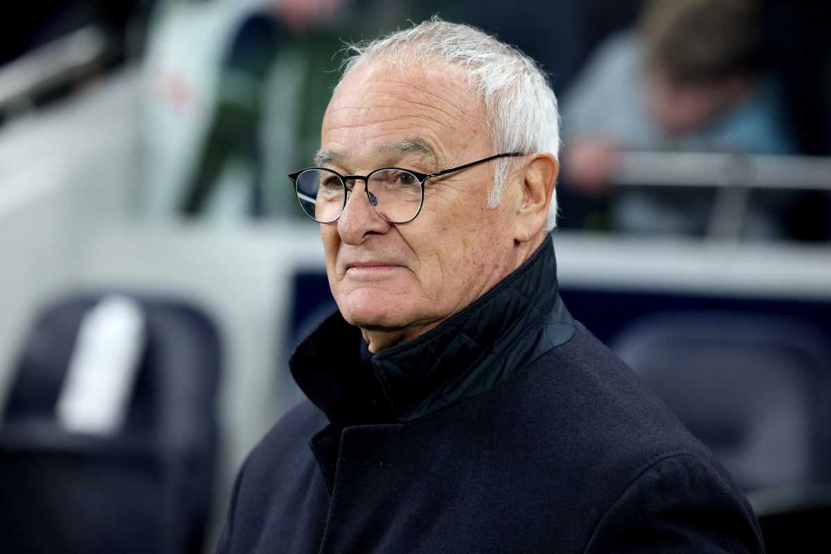 Ranieri sulla panchina della Roma