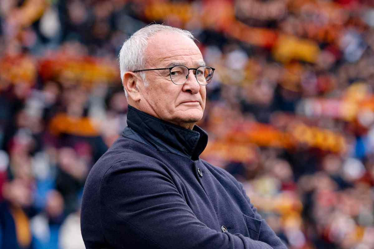 Claudio Ranieri all'Olimpico