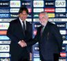 Conte e De Laurentiis alla presentazione