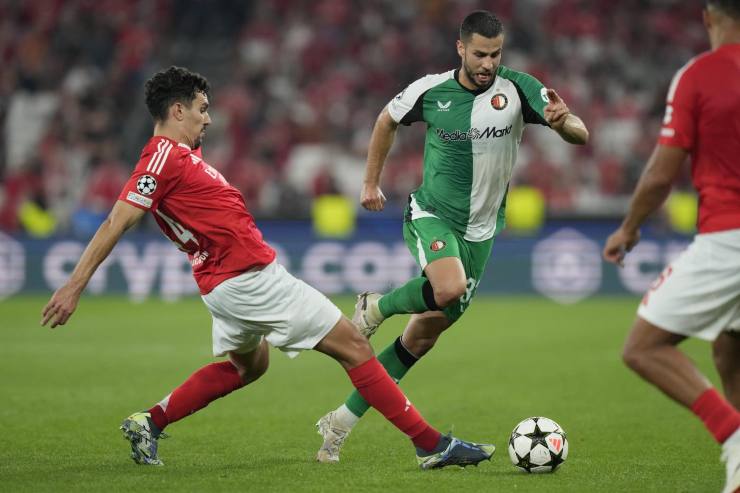 David Hancko con la maglia del Feyenoord