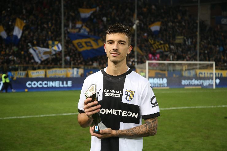 Il capitano del Parma, Enrico Delprato