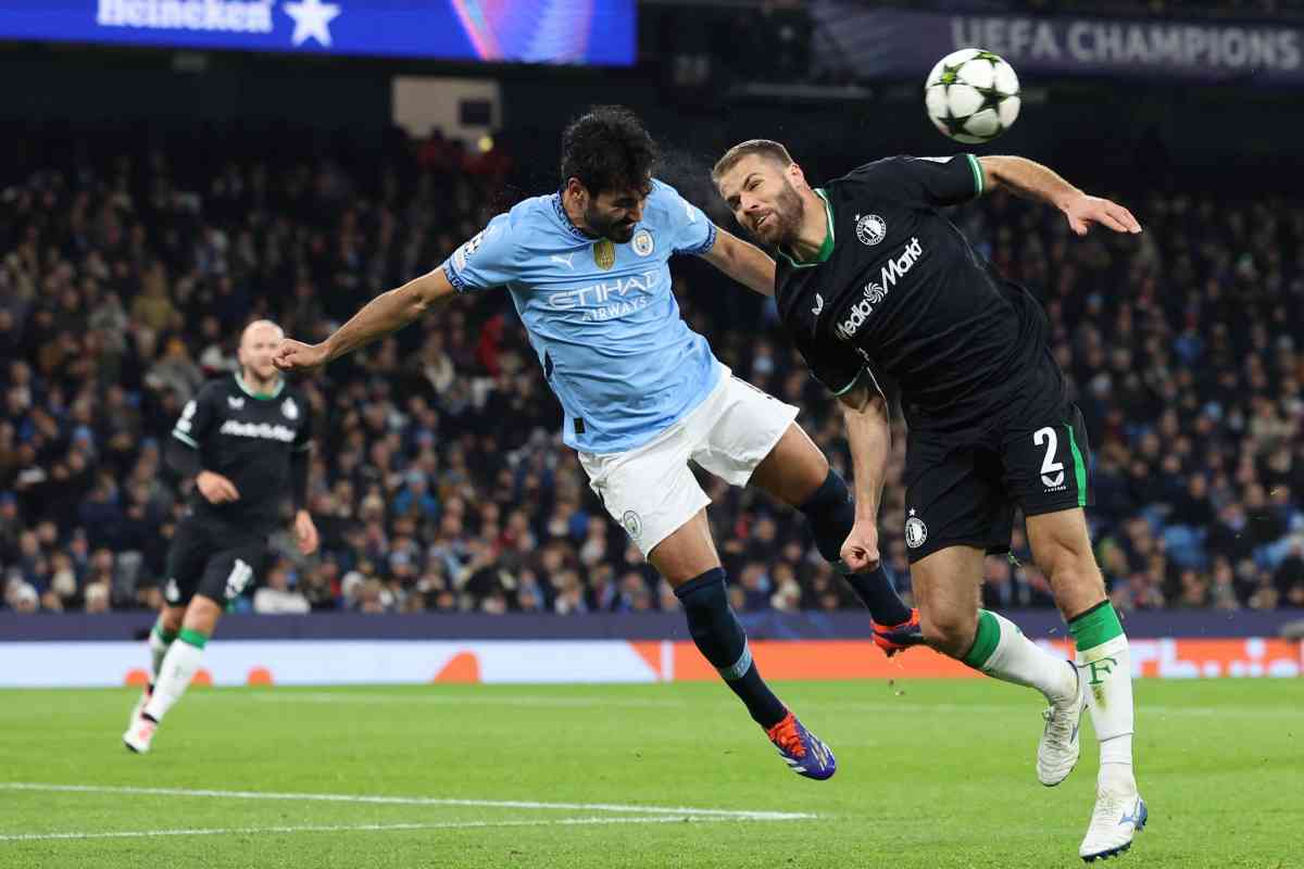 Gundogan con la maglia del Manchester City