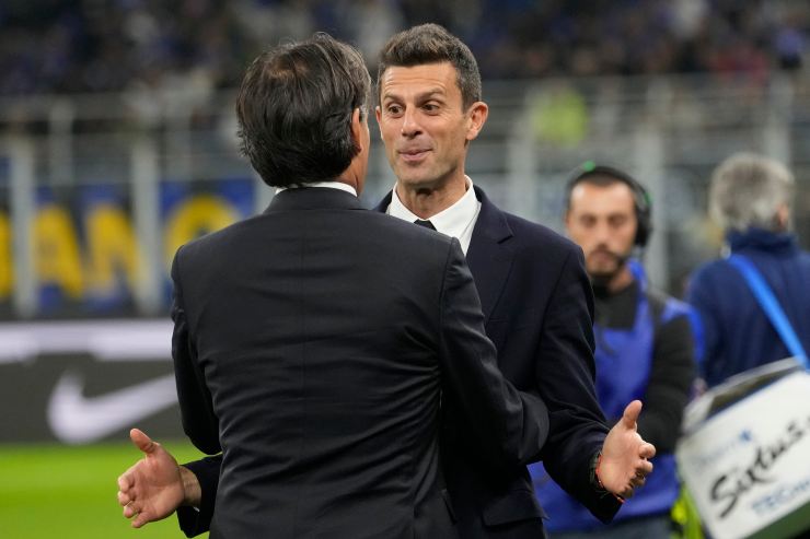 Inzaghi e Motta si salutano