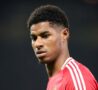 Marcus Rashford con la maglia dello United