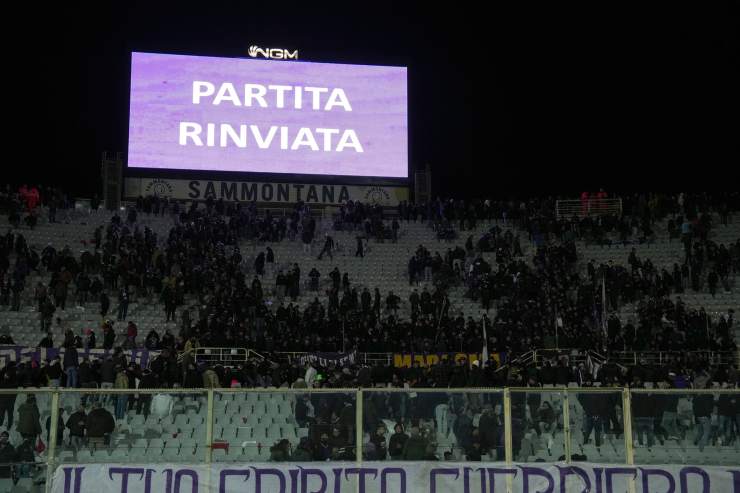 Partita rinviata 