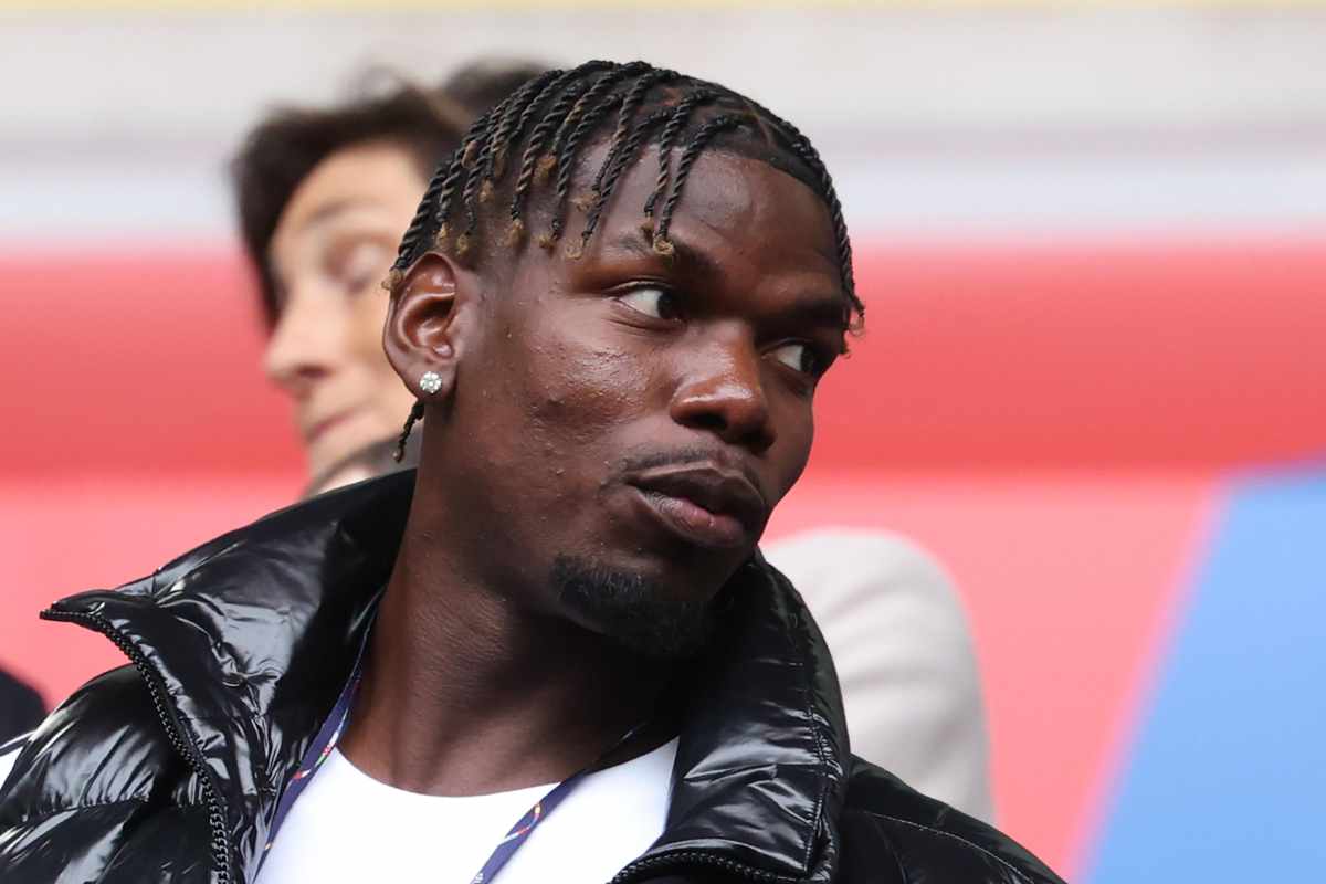 Paul Pogba allo stadio