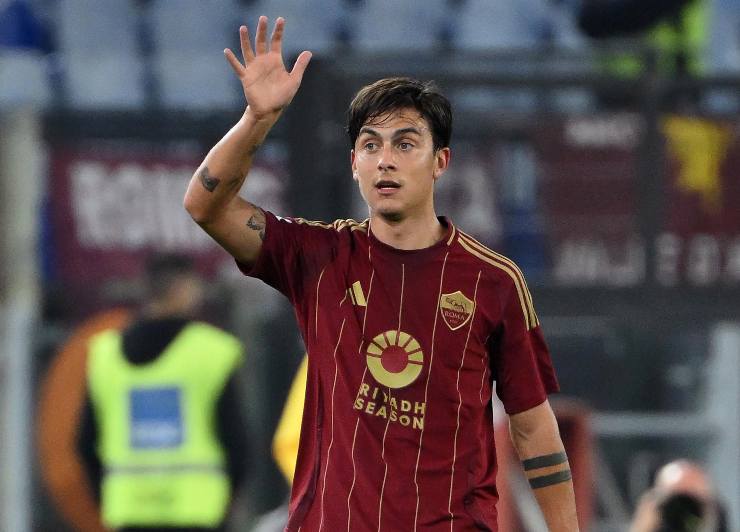 Paulo Dybala in maglia Roma