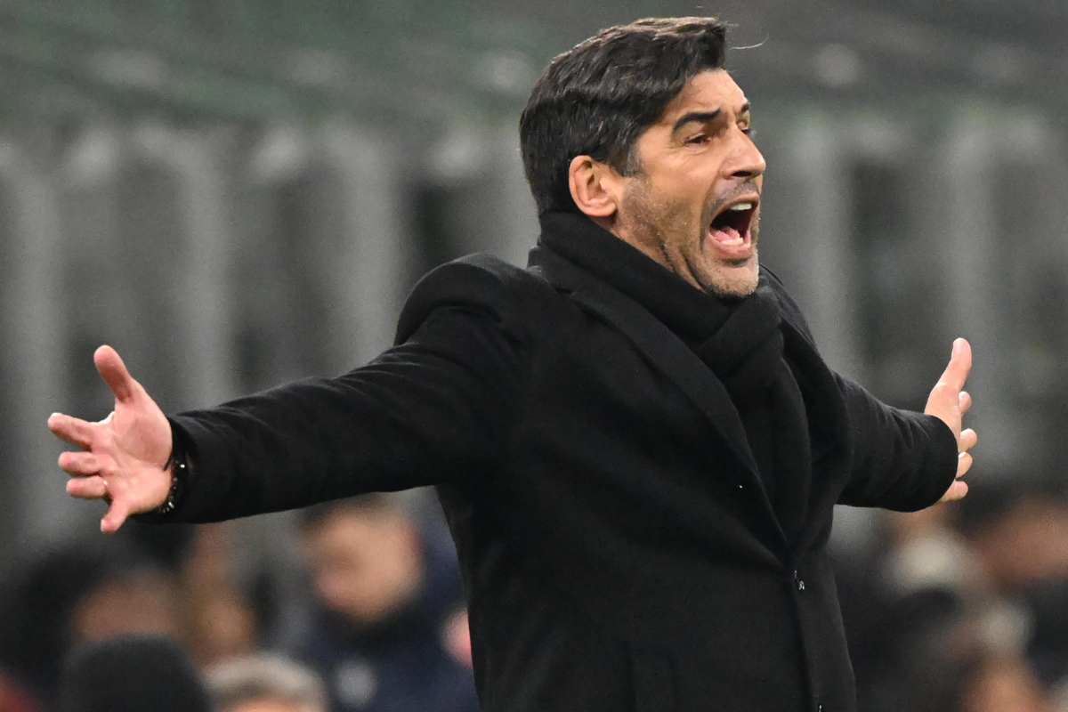 Paulo Fonseca sulla panchina del Milan