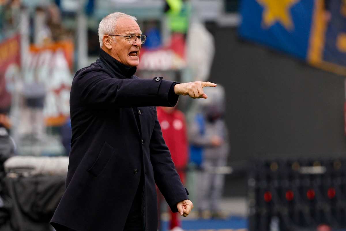 Ranieri sulla panchina della Roma