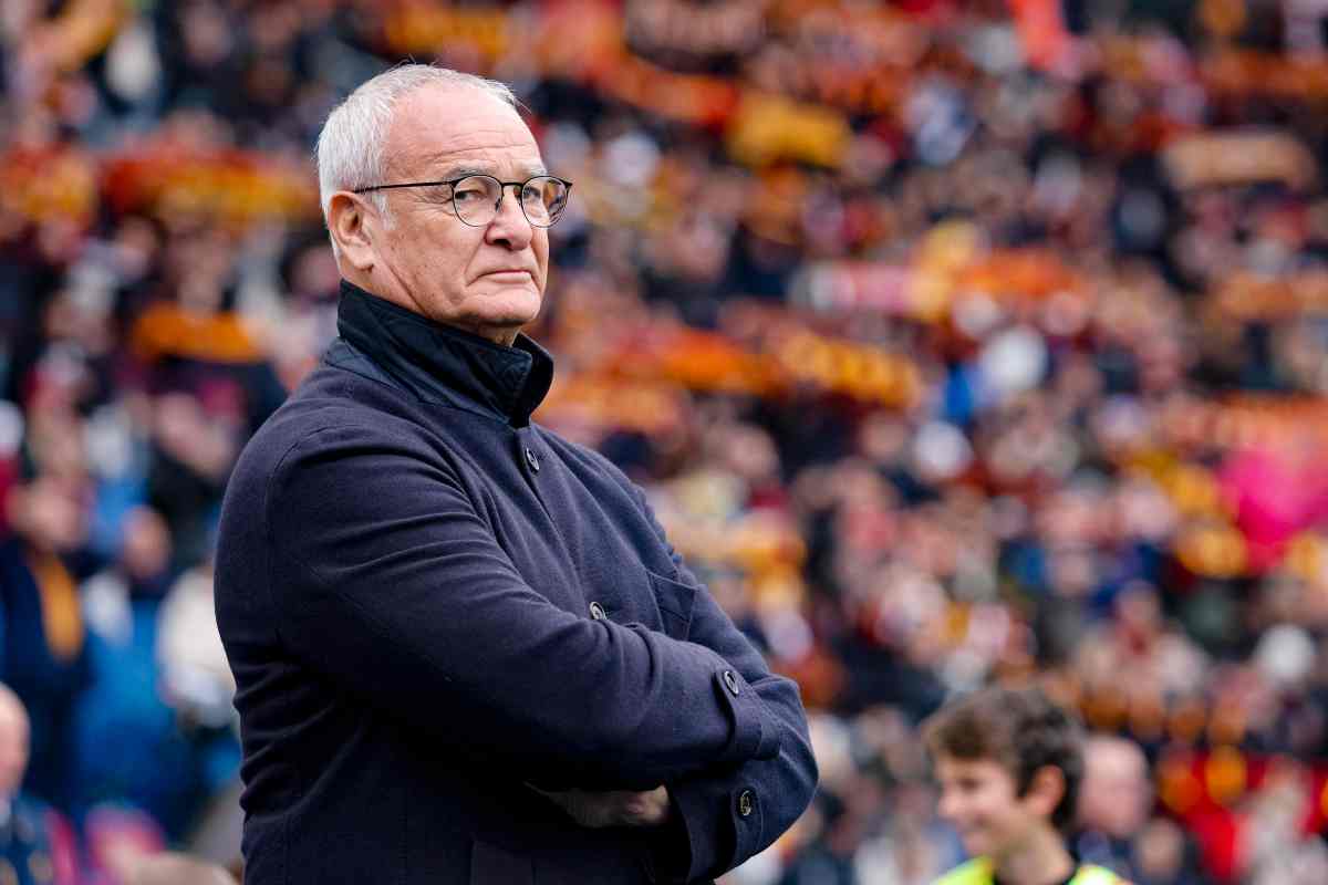 Ranieri sulla panchina della Roma