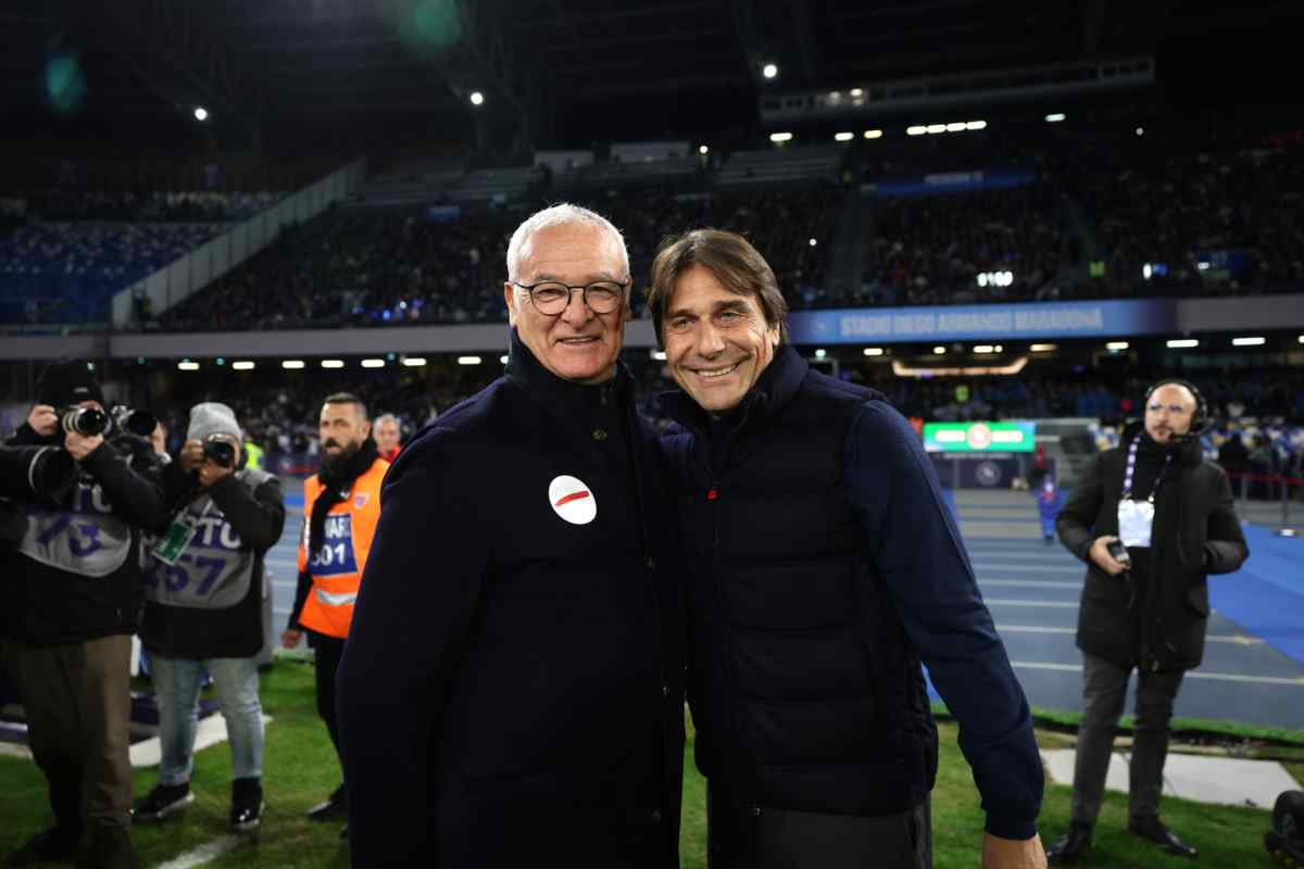 Ranieri con Conte