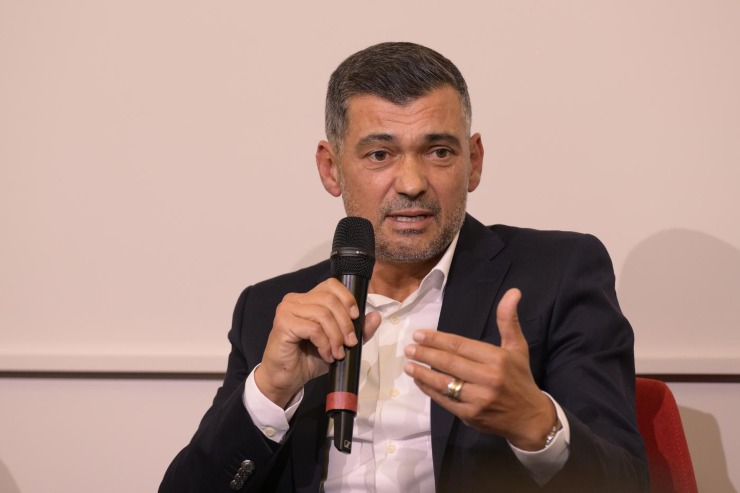 Sergio Conceicao in conferenza stampa