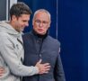 Claudio Ranieri con Thiago Motta