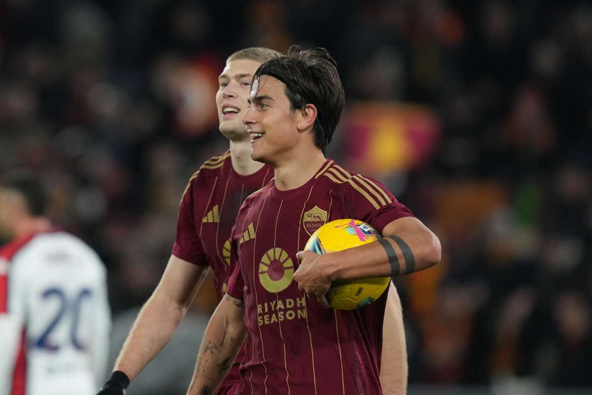 Roma-Genoa, l'annuncio di Dybala sul rinnovo