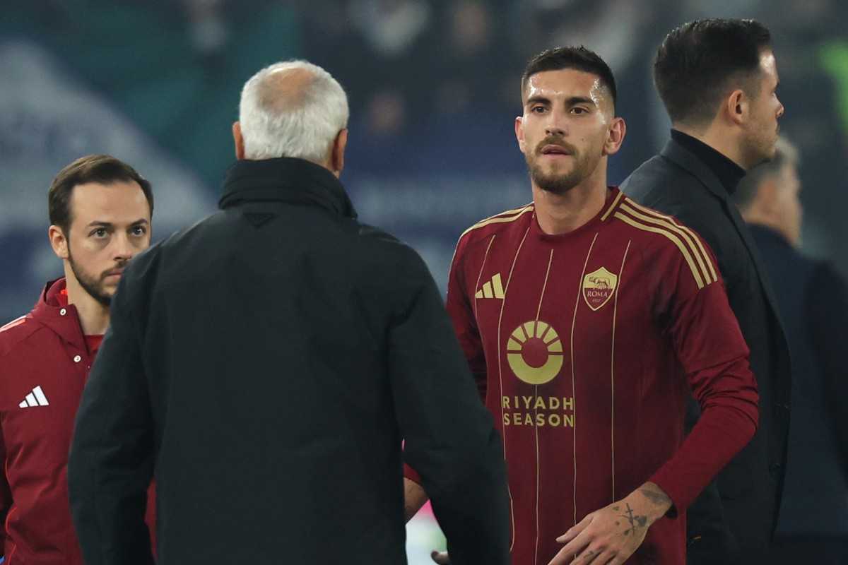 Lorenzo Pellegrini e Claudio Ranieri