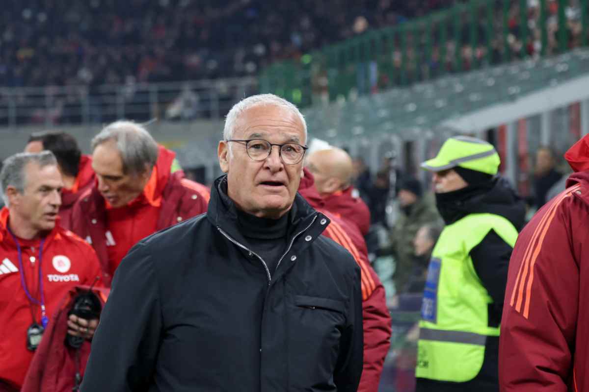 Claudio Ranieri a San Siro