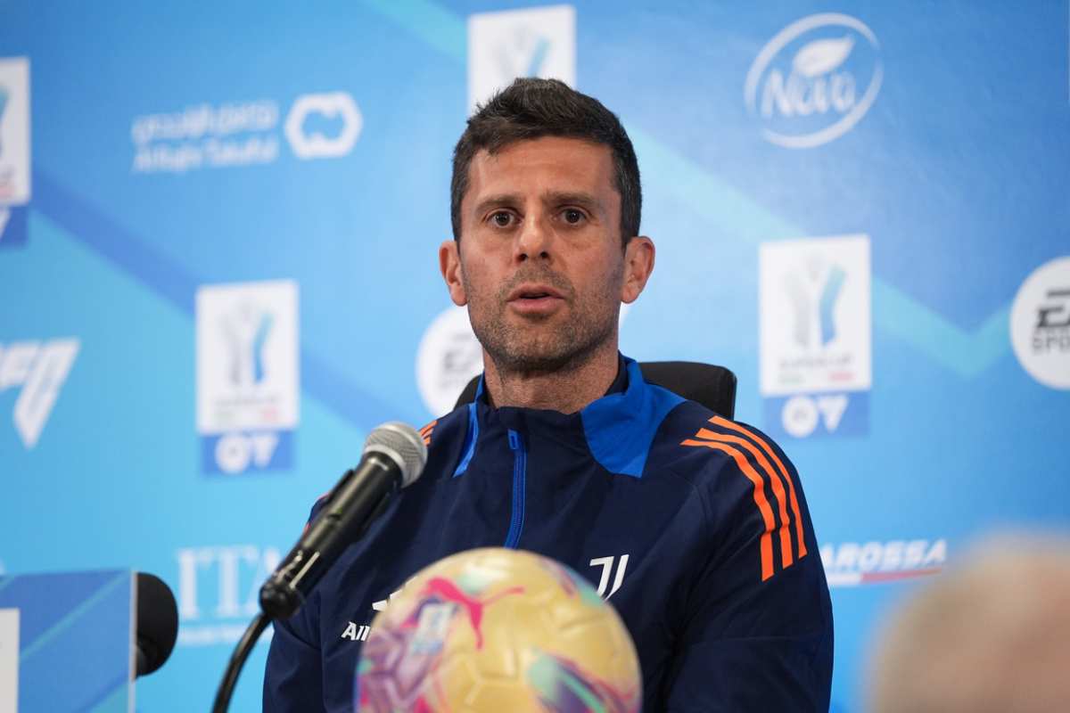 Thiago Motta in conferenza stampa