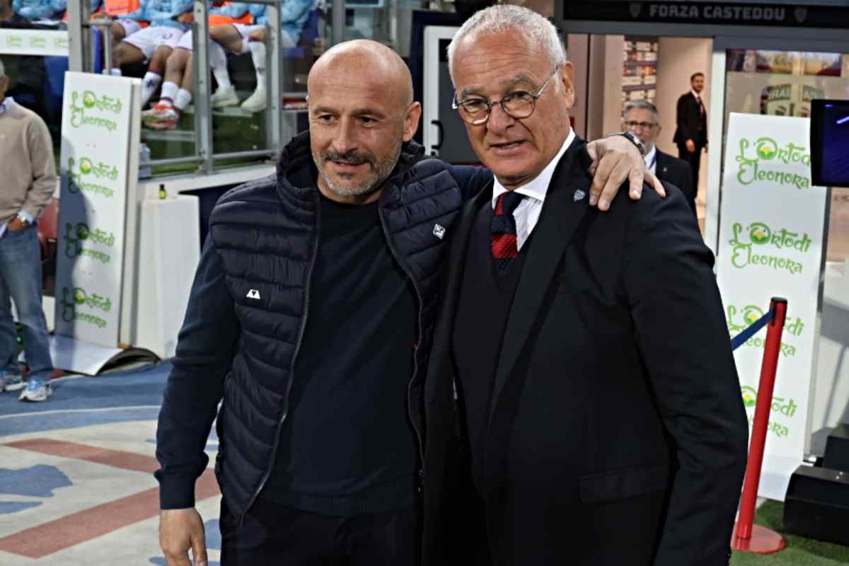 Vincenzo Italiano e Claudio Ranieri