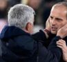 Mourinho sorpassa Allegri. José Mourinho e Massimiliano Allegri