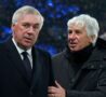 Gasperini abbraccia Ancelotti prima di Atalanta-Real Madrid