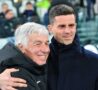 Gasperini e Thiago Motta si abbracciano allo Stadium